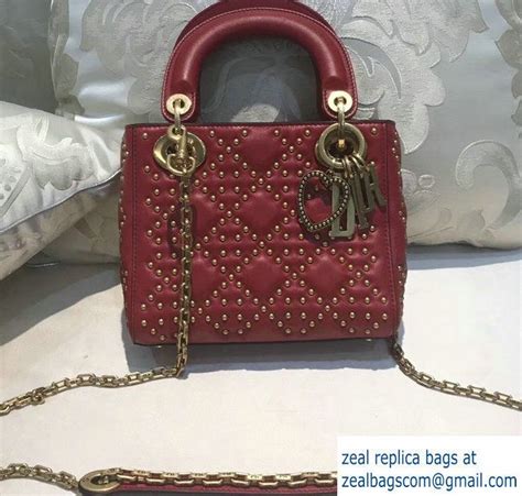 red studded dior mini handbag|dior mini bags for women.